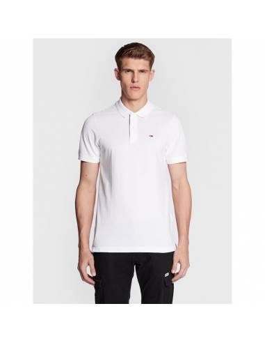 TOMMY HILFIGER POLO DM0DM15370_BL BLANCO (M)