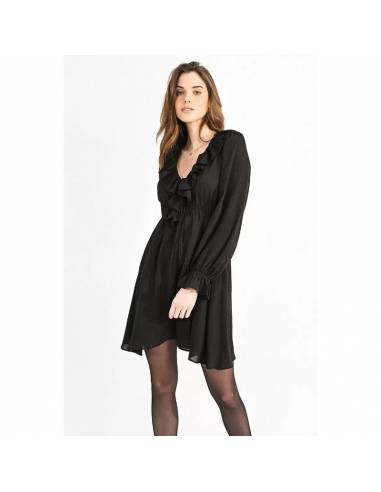 MOLLY BRACKEN VESTIDO T1625BN_NG NEGRO (W)