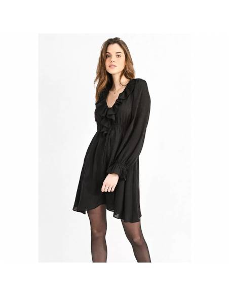 MOLLY BRACKEN VESTIDO T1625BN_NG NEGRO (W)