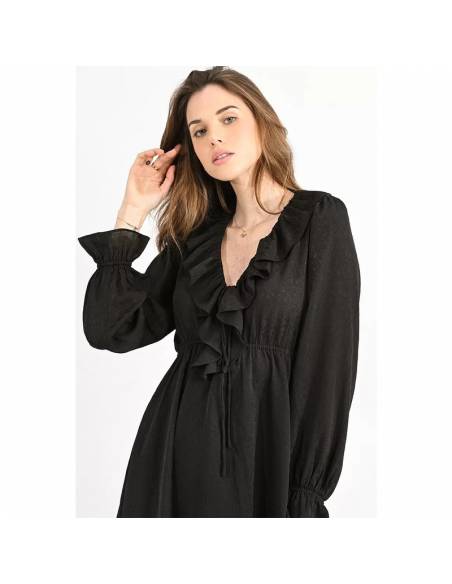 MOLLY BRACKEN VESTIDO T1625BN_NG NEGRO (W)