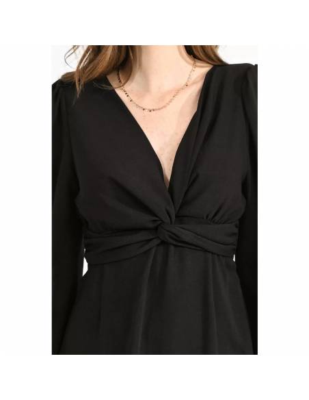 MOLLY BRACKEN VESTIDO T1626BN_NG NEGRO (W)