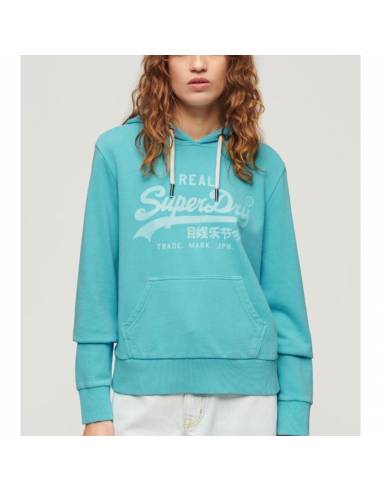 SUPERDRY W2012192A_AZ SUDADERA (W)