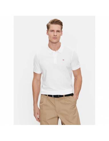 TOMMY HILFIGER POLO DM0DM18312_BL BLANCO (M)