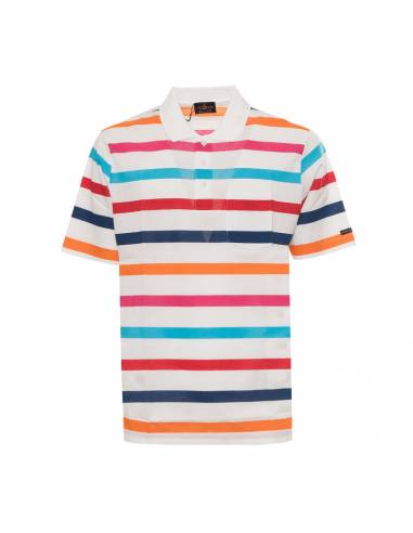 AMERIGO VESPUCCI POLO E19A002_MULTI MULTICOLOR (M)