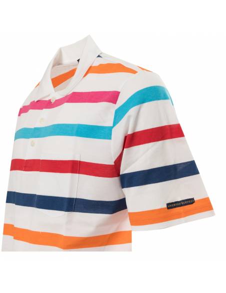 AMERIGO VESPUCCI POLO E19A002_MULTI MULTICOLOR (M)