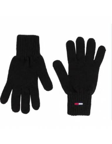 TOMMY HILFIGER GUANTES AM0AM11734_NG NEGRO (M)