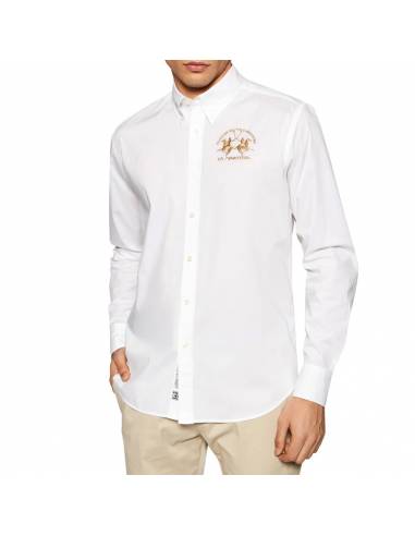 LA MARTINA CAMISA CCMC01PP003_BL BLANCO (M)
