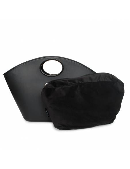 OBAG BOLSO COMP25STMIS60_NG NEGRO (COW)