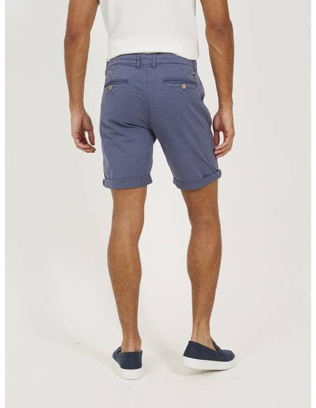 BRAVE SOUL BERMUDAS PLAINBLUE2_AZ AZUL (M)