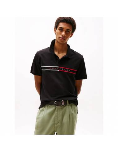 TOMMY HILFIGER POLO DM0DM20916_NG NEGRO (M)