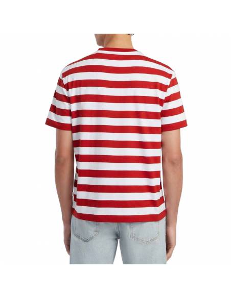 GUESS CAMISETAS M4YI84K9XF1_BL-RO BLANCO-ROJO (M)