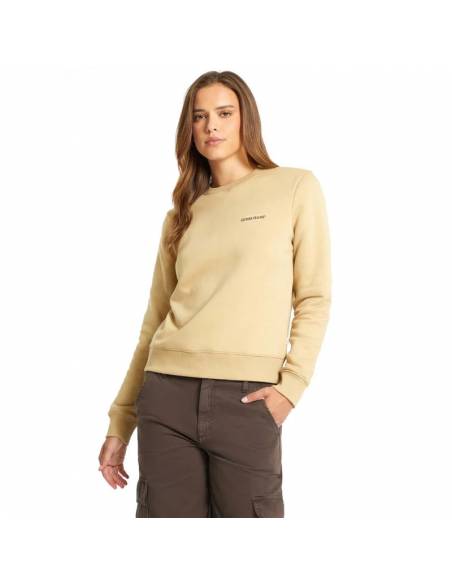 GUESS SUDADERA W4YQ07KC811_BE BEIGE (W)
