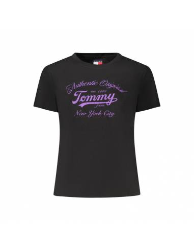TOMMY HILFIGER CAMISETAS DW0DW21404_NG NEGRO (W)